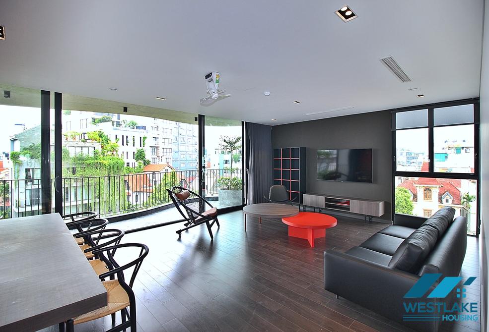 Luxury three bedrooms apartment for rent in To Ngoc Van st, Tay Ho