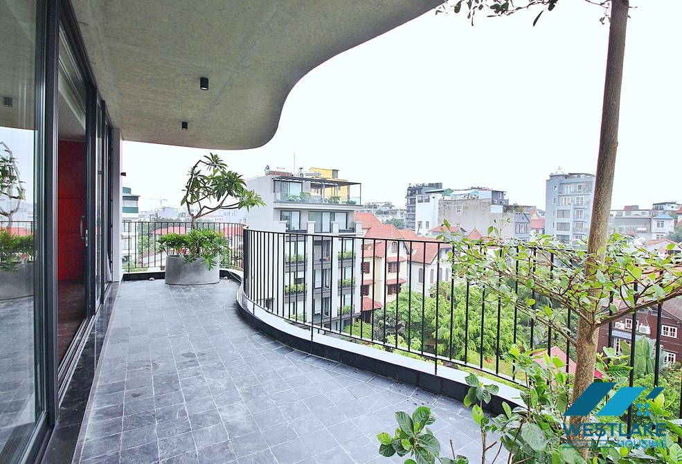 Luxury three bedrooms apartment for rent in To Ngoc Van st, Tay Ho