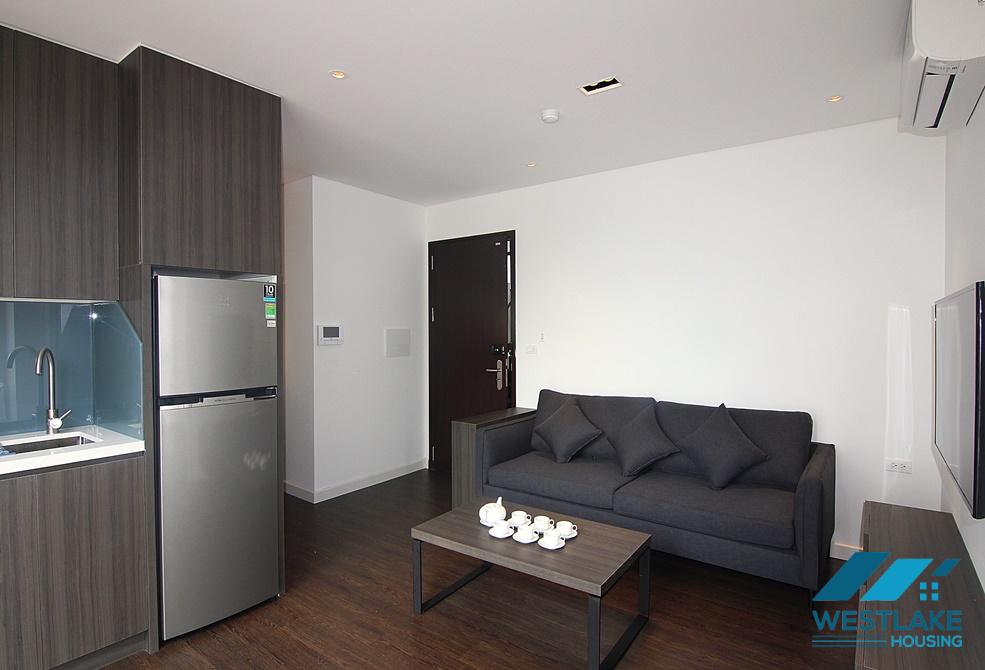 A state-of-the-art and fully furnished one-bedroom apt on Tay Ho street, Tay Ho district