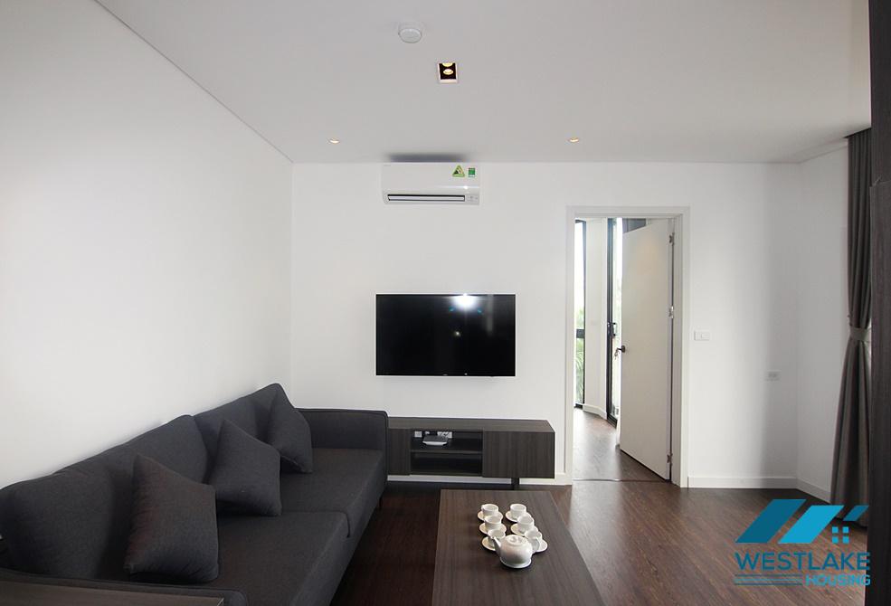 A state-of-the-art and fully furnished one-bedroom apt on Tay Ho street, Tay Ho district