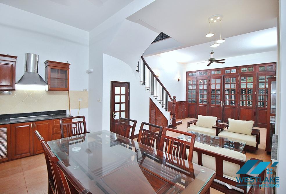 Renovated and bright 5 beds house for rent in Au Co st, Tay Ho