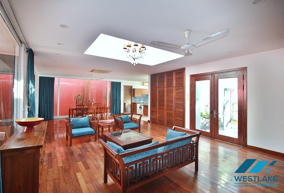 A beautiful 3 bedroom house for rent in Dang thai mai, Tay ho