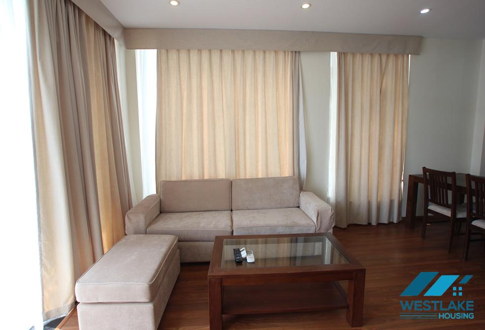 High quality aparment for rent in old quarter Hoan Kiem, Hanoi with 2 bedrooms, large balcony