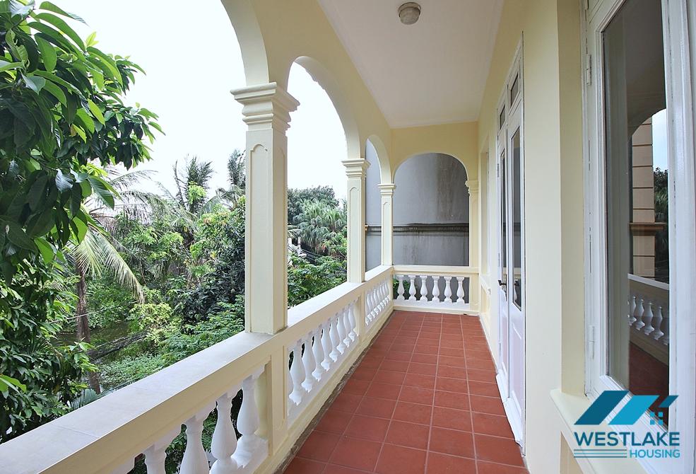 Bright and lots of nature light house for rent in Tay Ho area, Hanoi