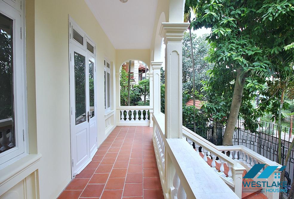 Bright and lots of nature light house for rent in Tay Ho area, Hanoi