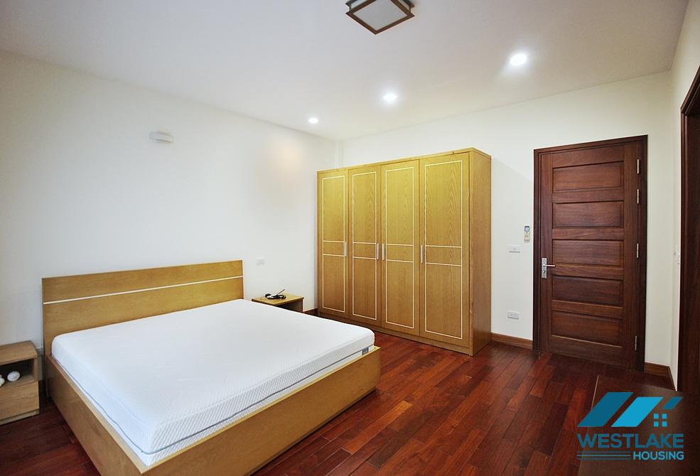 Morden four bedrooms house for rent in Xom Chua, Dang Thai Mai area, Tay Ho