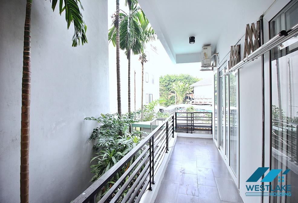 Spacious two bedroom apartment with lake view for rent on Nhat Chieu