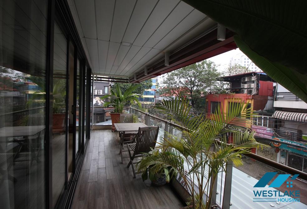 Quality apartment with 3 bedrooms apartment (3rd floor) in Xuan Dieu st, Tay Ho