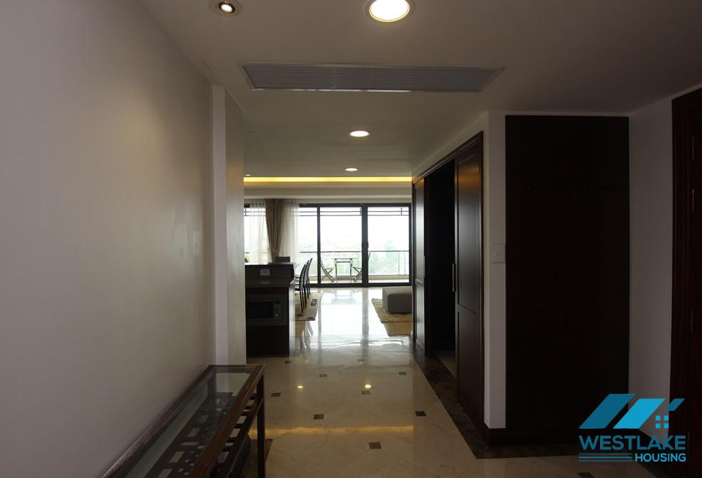 Nice serviced apartment (8th floor) for rent in Xuan Dieu st, Tay Ho