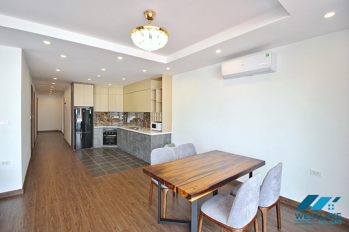 Brand new and spacious 3 beds apartment for rent in Trinh Cong Son st, Tay Ho