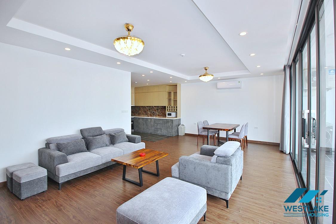 Brand new and spacious 3 beds apartment for rent in Trinh Cong Son st, Tay Ho