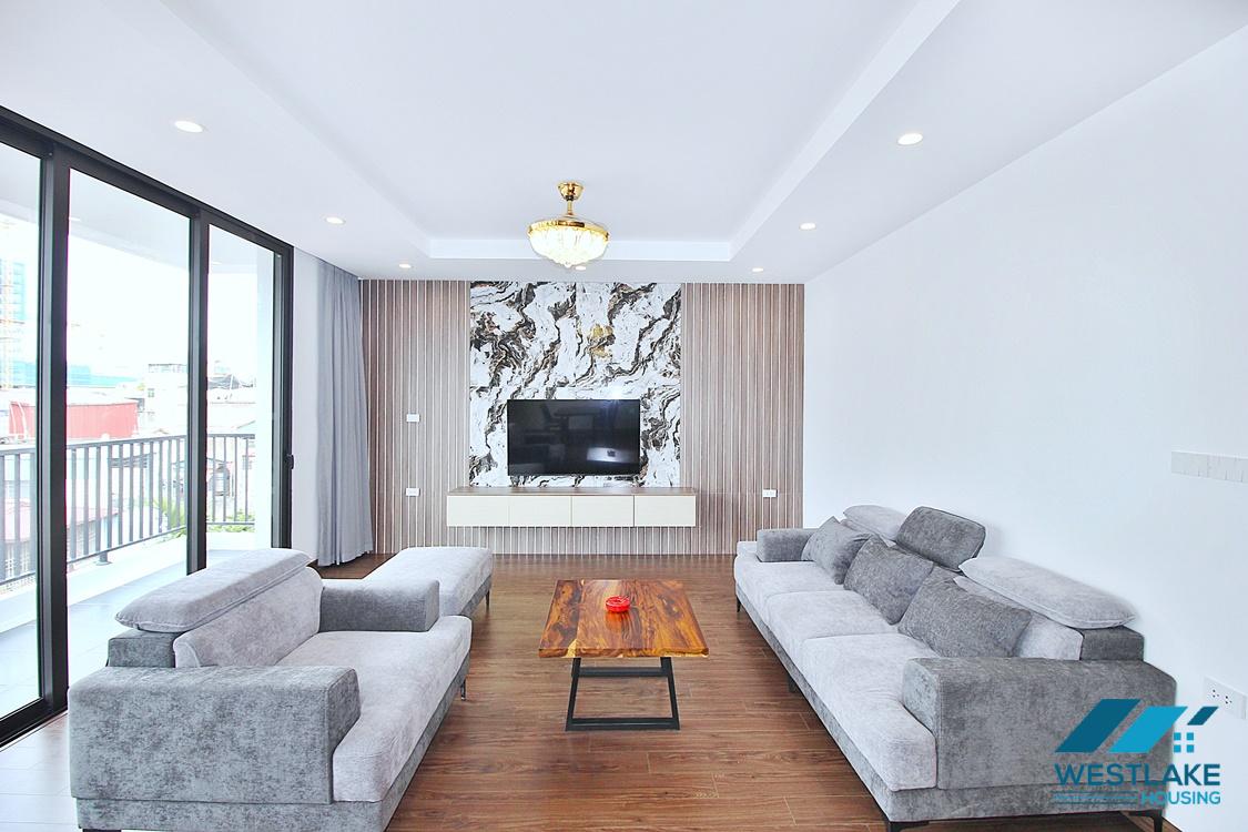 Brand new and spacious 3 beds apartment for rent in Trinh Cong Son st, Tay Ho