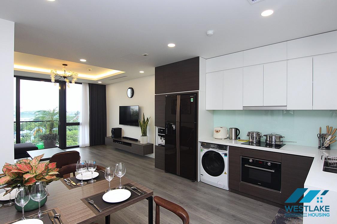 A new and modern 3 bedroom apartment for rent in Trinh cong son, Tay ho