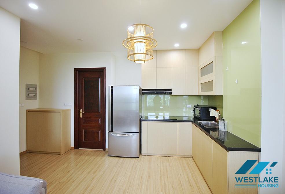 A brand new 1 bedroom apartment with lake view for rent in Quang An, Tay Ho