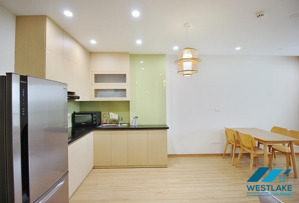 A brand new 1 bedroom apartment with lake view for rent in Quang An, Tay Ho