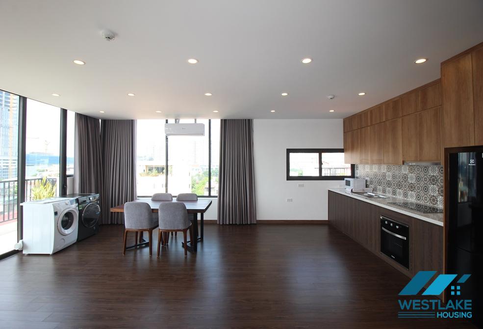 Brand new and spacious 2 beds apartment for rent in Trinh Cong Son st, Tay Ho