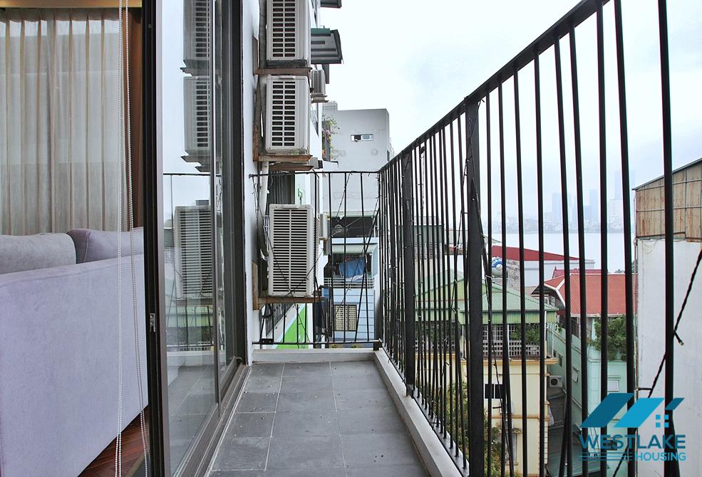 Lake view two bedrooms apartment for lease in Xom Phu, Dang Thai Mai area