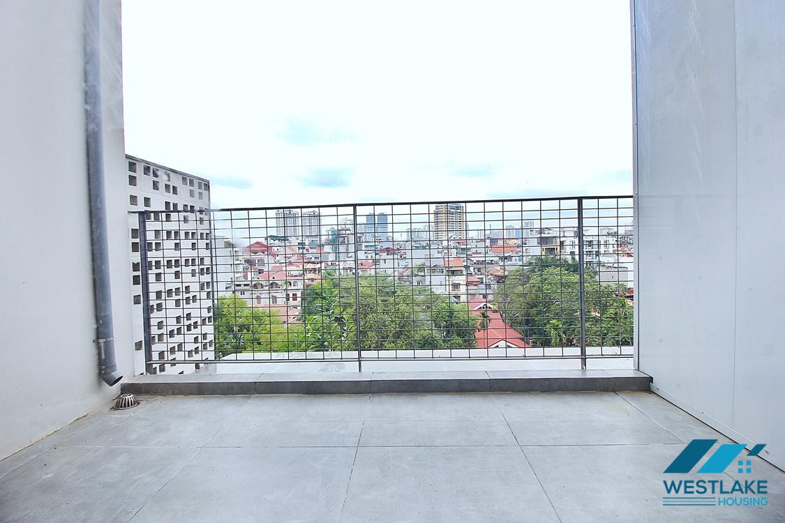 Top floor and lake view 1 bedroom apartment for rent in Vong Thi st, Tay Ho