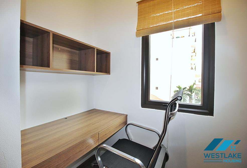 An interesting duplex 1 bedroom apartment for rent on Dang Thai Mai street