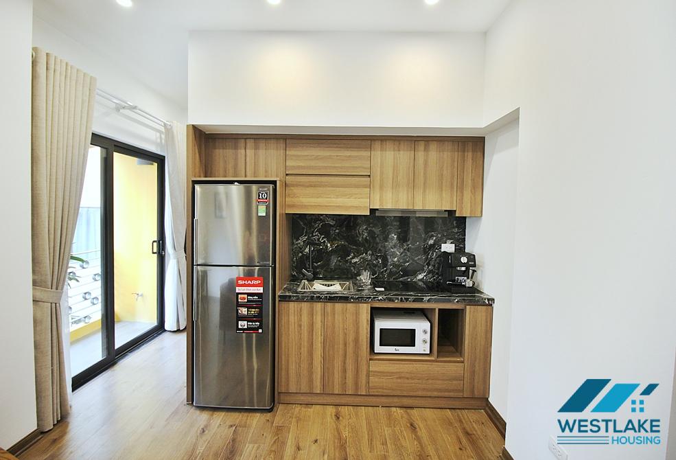 An interesting duplex 1 bedroom apartment for rent on Dang Thai Mai street