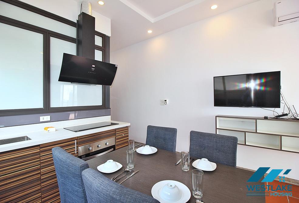 High-end studio with big terrace for rent in Trinh Cong Son st, Tay Ho