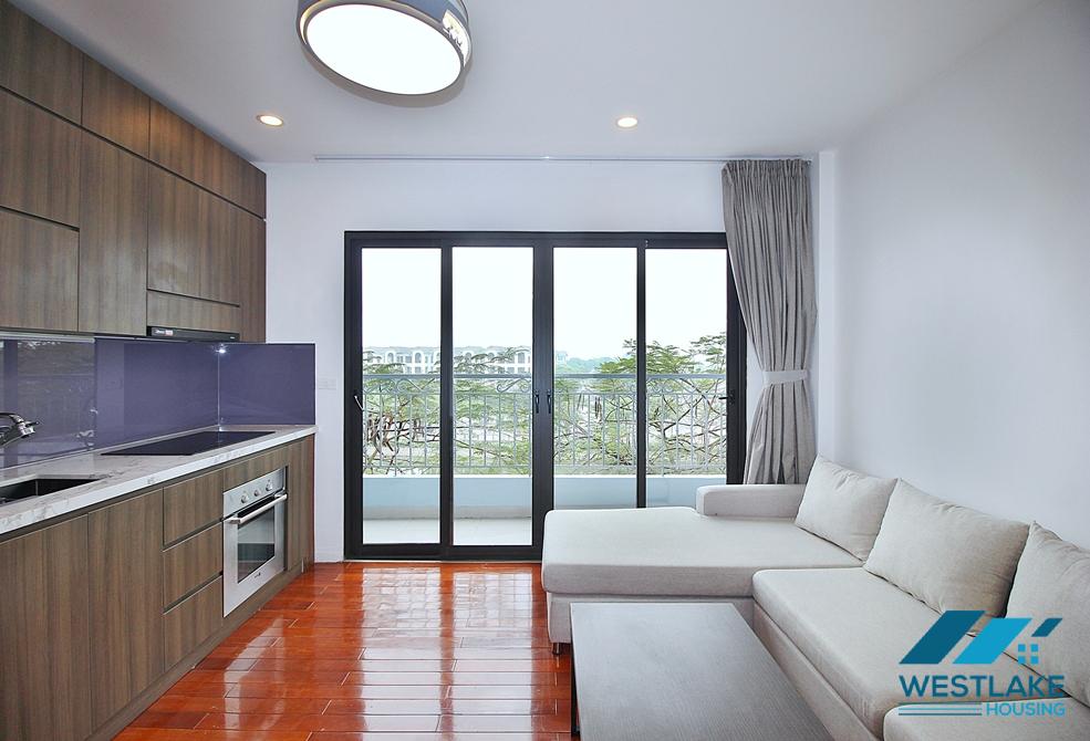 Lake view 1bed apartment for rent in No.57 Trinh Cong Son st, Tay Ho