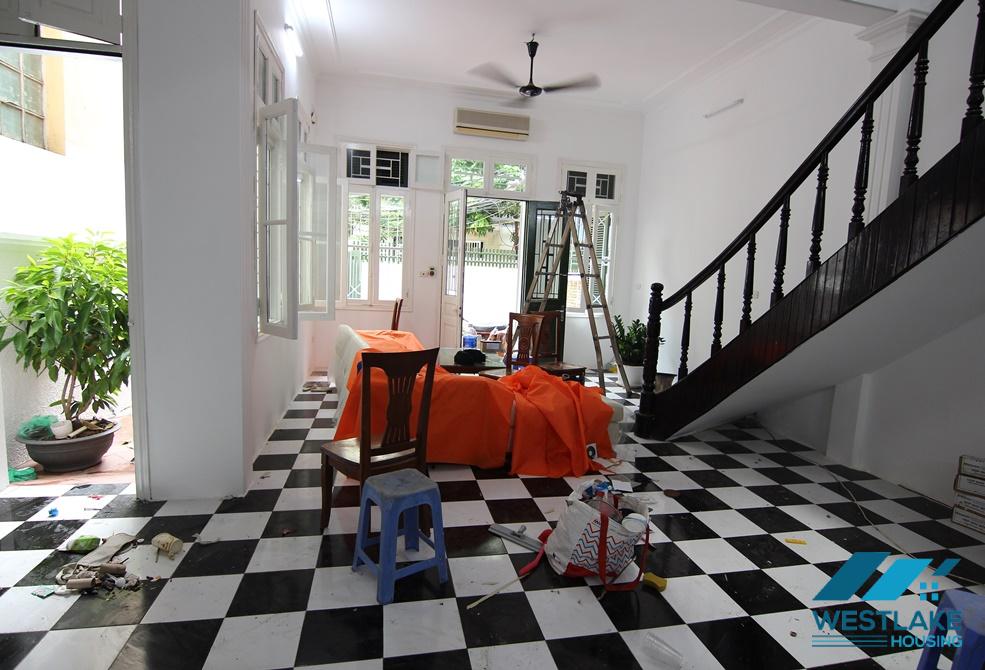 Three bedroom house for rent in Tu hoa, Tay ho