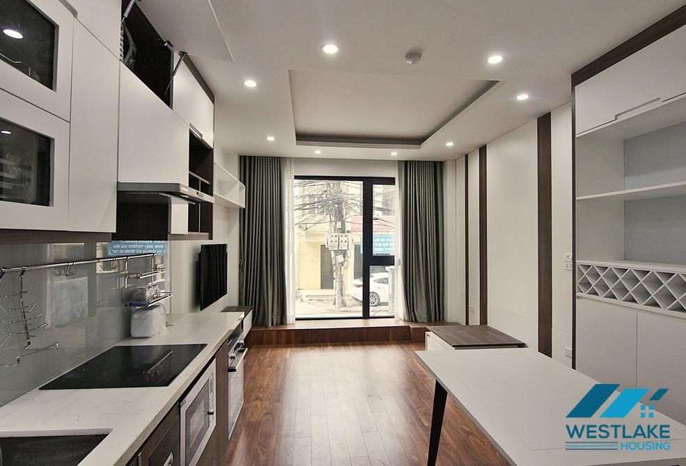 A state-of-the-art and well-organized one-bedroom apt on Tay Ho street, Tay Ho district