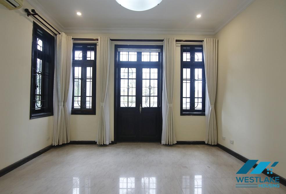 Beautifull house with unfurnitures for rent in D2 Block, Ciputra Ha Noi