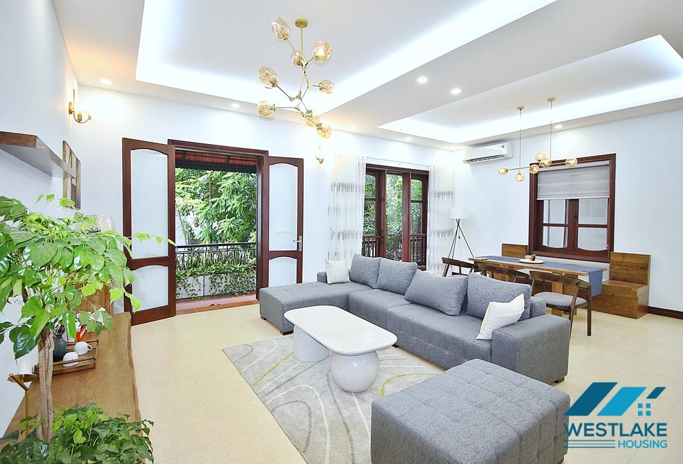 French 4beds villa for rent in To Ngoc Van st, Tay Ho