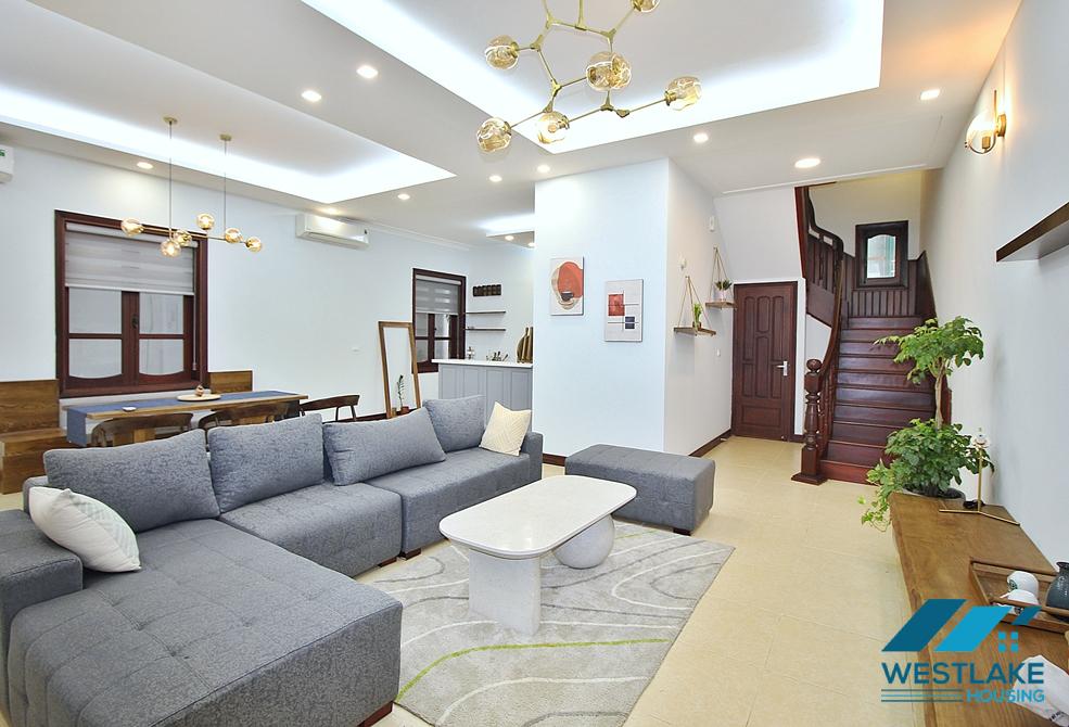 French 4beds villa for rent in To Ngoc Van st, Tay Ho