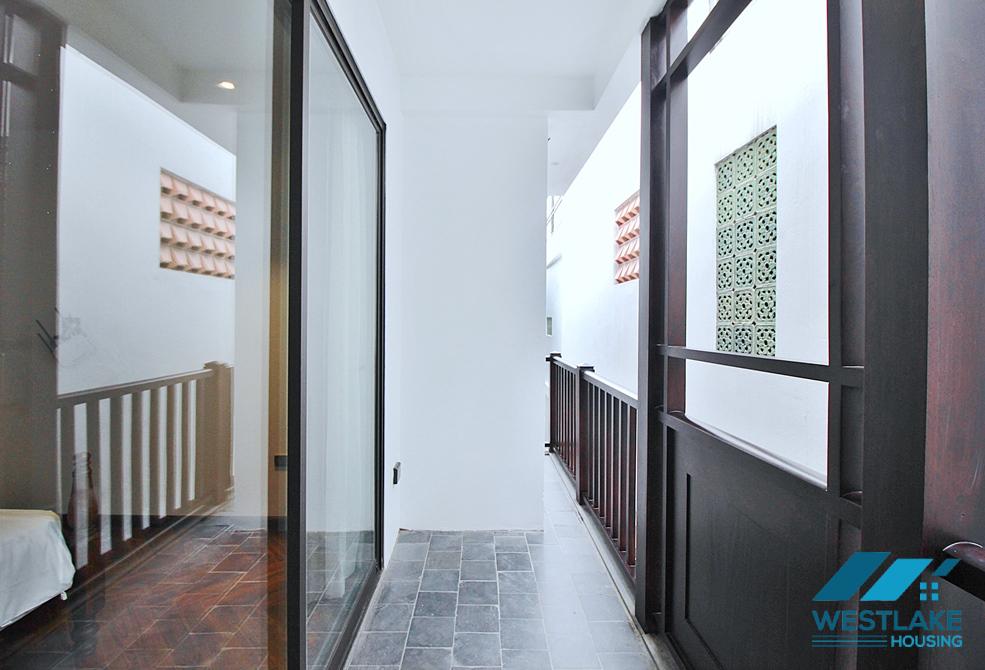 High floor 3 bedrooms apartment for rent in To Ngoc Van st, Tay Ho