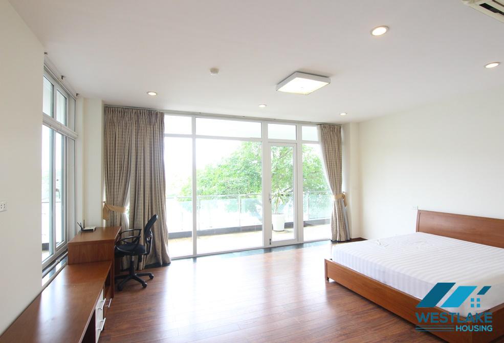 Good location apartment with lake view for rent in Quang An st, Tay Ho District