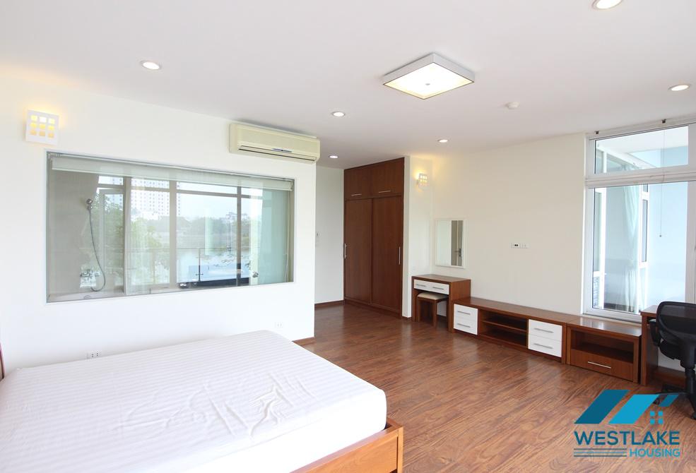 Good location apartment with lake view for rent in Quang An st, Tay Ho District