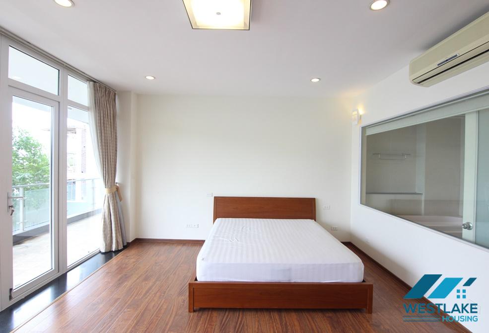 Good location apartment with lake view for rent in Quang An st, Tay Ho District