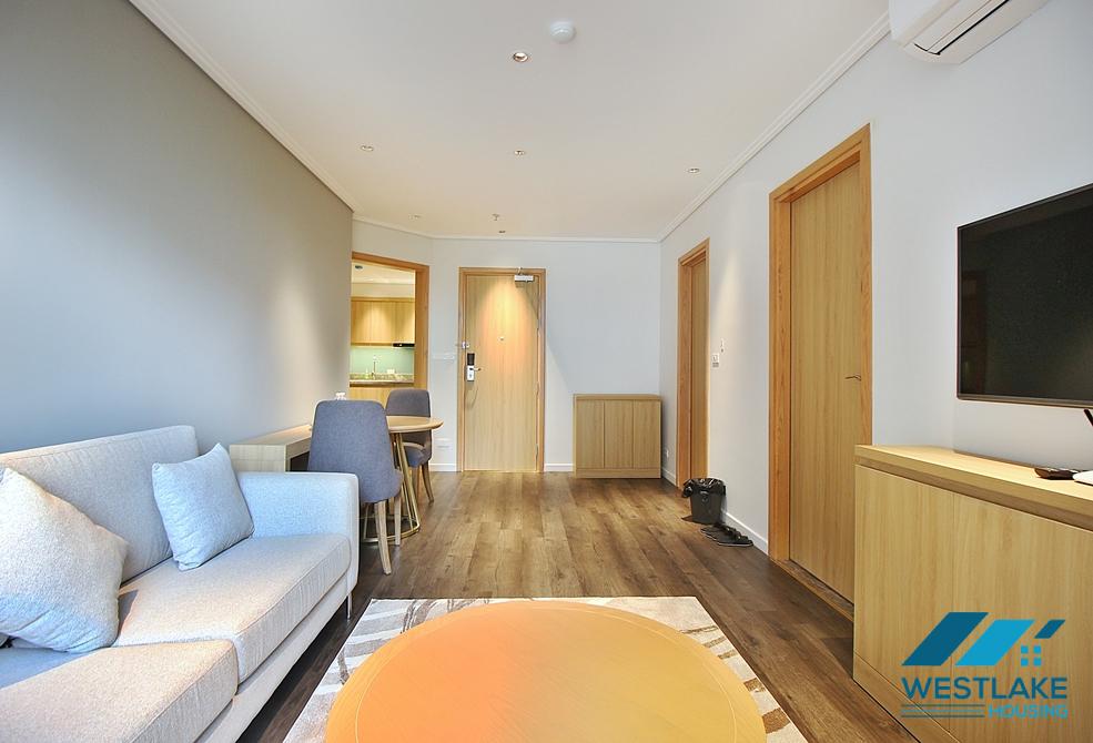 A pretty one bedroom apartment for rent in To Ngoc Van st, Tay Ho