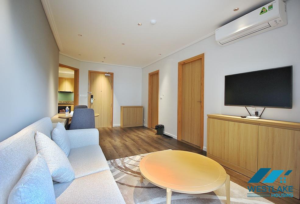 A pretty one bedroom apartment for rent in To Ngoc Van st, Tay Ho