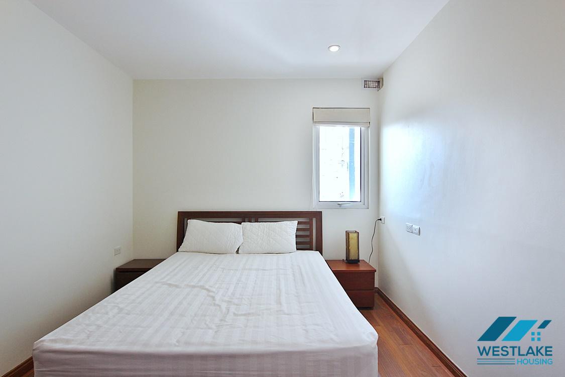 A nice serviced apartment with balcony for rent in Quang An