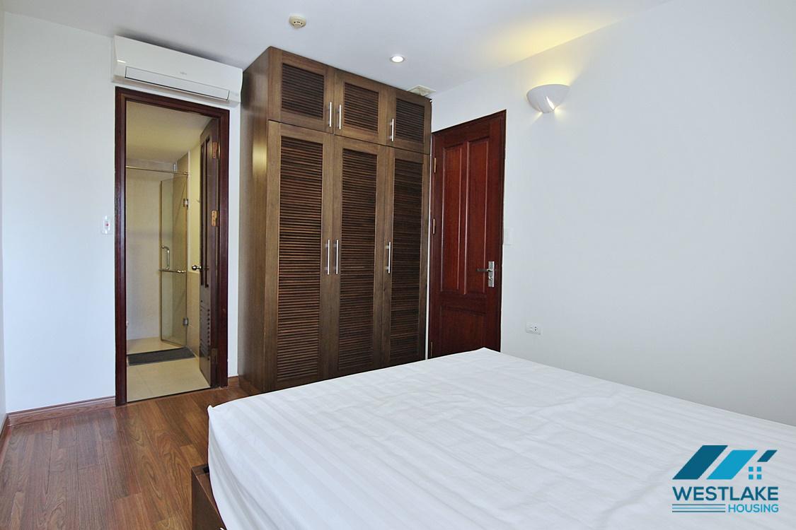 A nice serviced apartment with balcony for rent in Quang An