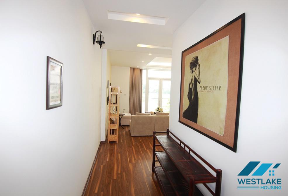 Lake view apartment with 02 bedrooms for rent in Westlake, Tay Ho