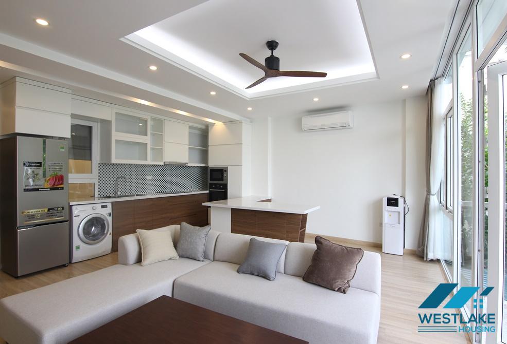 Lakeview and bright, 02 bedrooms apartment for rent in Tay Ho.