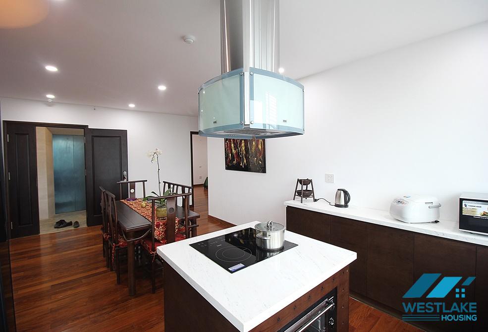 Luxury apartment with 4 bedrooms for rent in alley 12 Dang Thai Mai st, Tay Ho