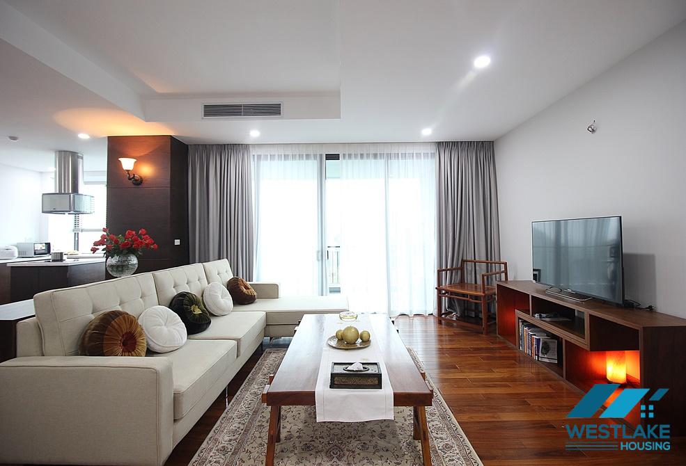 Luxury apartment with 4 bedrooms for rent in alley 12 Dang Thai Mai st, Tay Ho