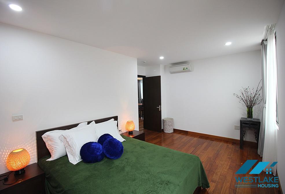 Luxury apartment with 4 bedrooms for rent in alley 12 Dang Thai Mai st, Tay Ho