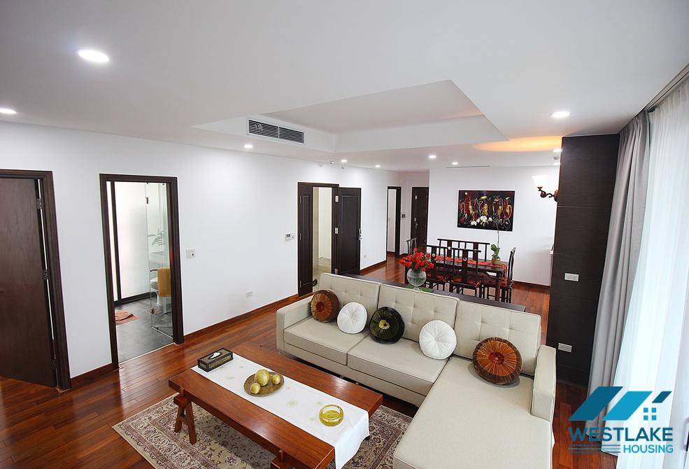 Luxury apartment with 4 bedrooms for rent in alley 12 Dang Thai Mai st, Tay Ho