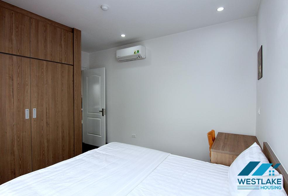 High floor and bright 1 bedroom apartment for rent in To Ngoc Van st, Tay Ho