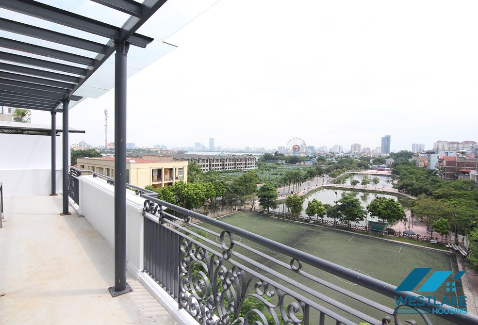 High floor 1 bedroom apartment near Walking street of Westlake, Hanoi.