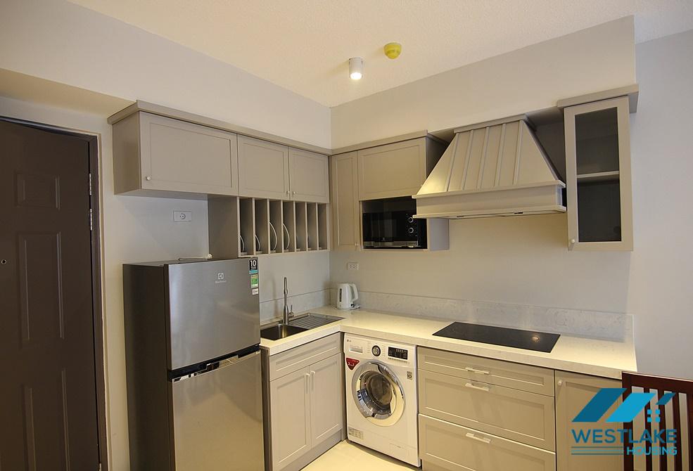 A modern 1 bedroom apartment  for rent in Dang thai mai, Tay ho