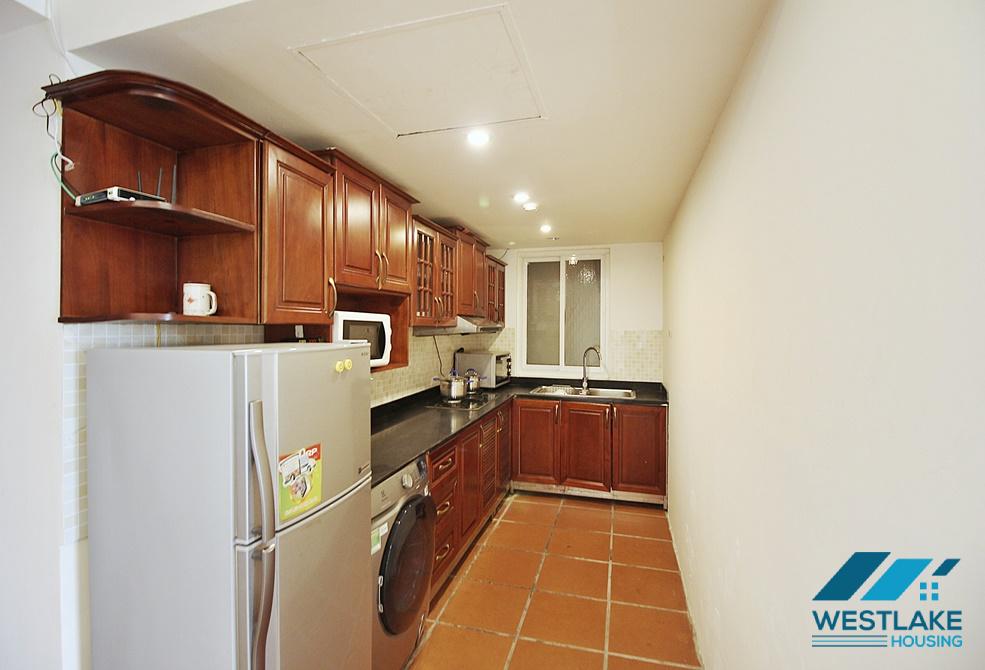 Good quality apartment on the 2nd floor with lake view for rent in Tay Ho District