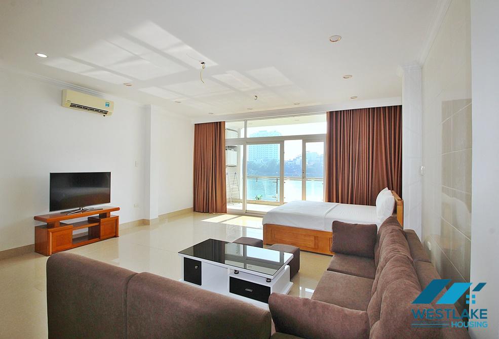 Big size one bedroom apartment for rent in Quang An st, Tay Ho